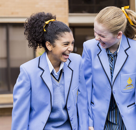 Girls in School Uniform Blazers